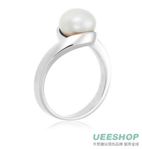 Sterling Silver White Freshwater Cultured Pearl Ring (5.5-6mm)