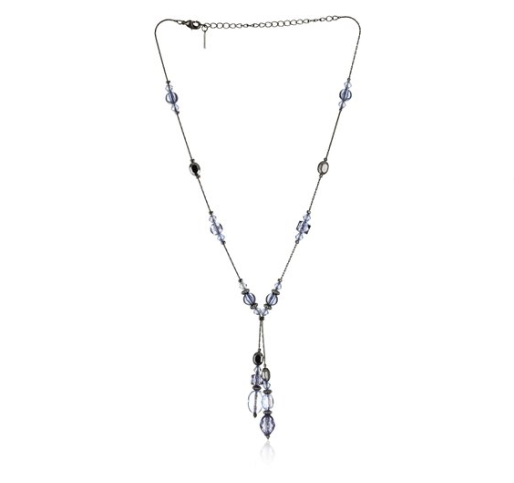 1928 Jewelry Elianna Navy Blue Y Necklace